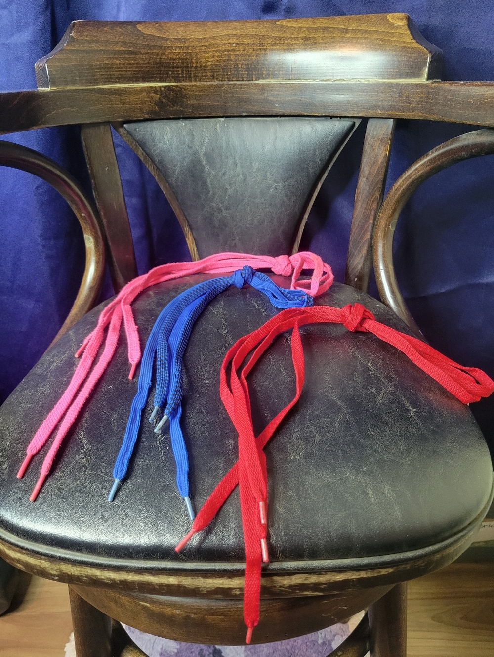 Pink, Blue, Red Women's Shoe Laces, YOU PICK!